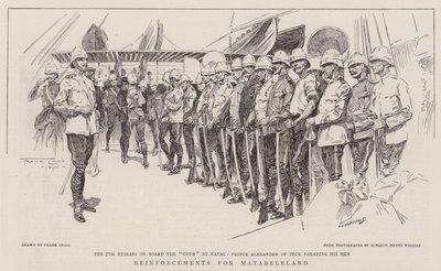 Refuerzos para Matabeleland de Frank Craig